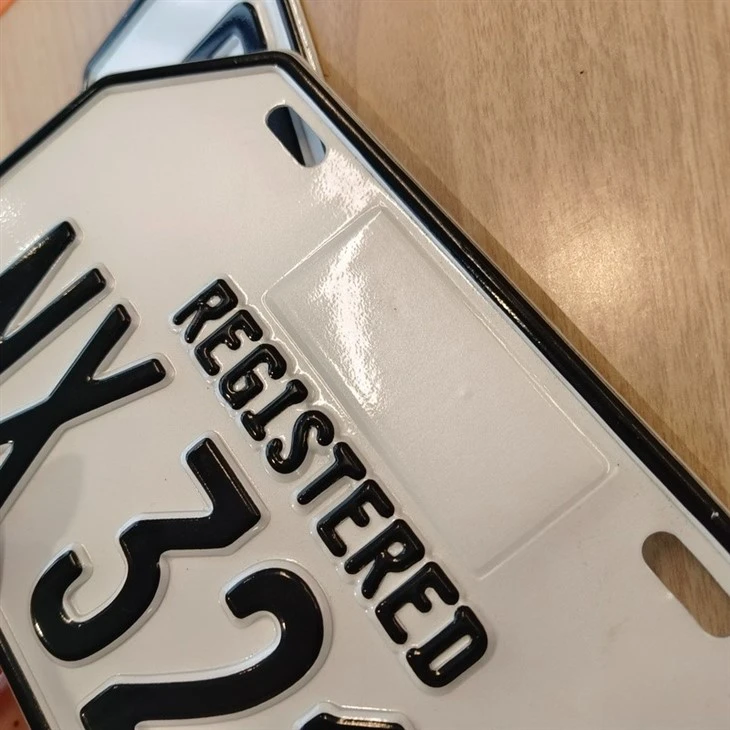 3D Acrylic Character Enamel Plate high quality